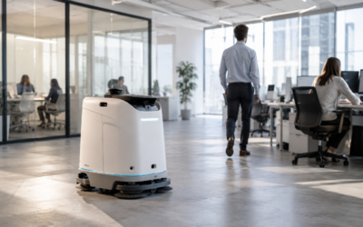 Robotický úklid pro firmy: jak funguje a komu se vyplatí